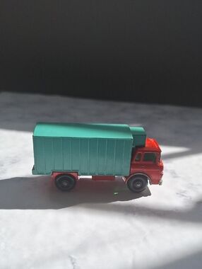 Matchbox Kids Toy Refrigerator Cargo Truck - England Lesney Gmc